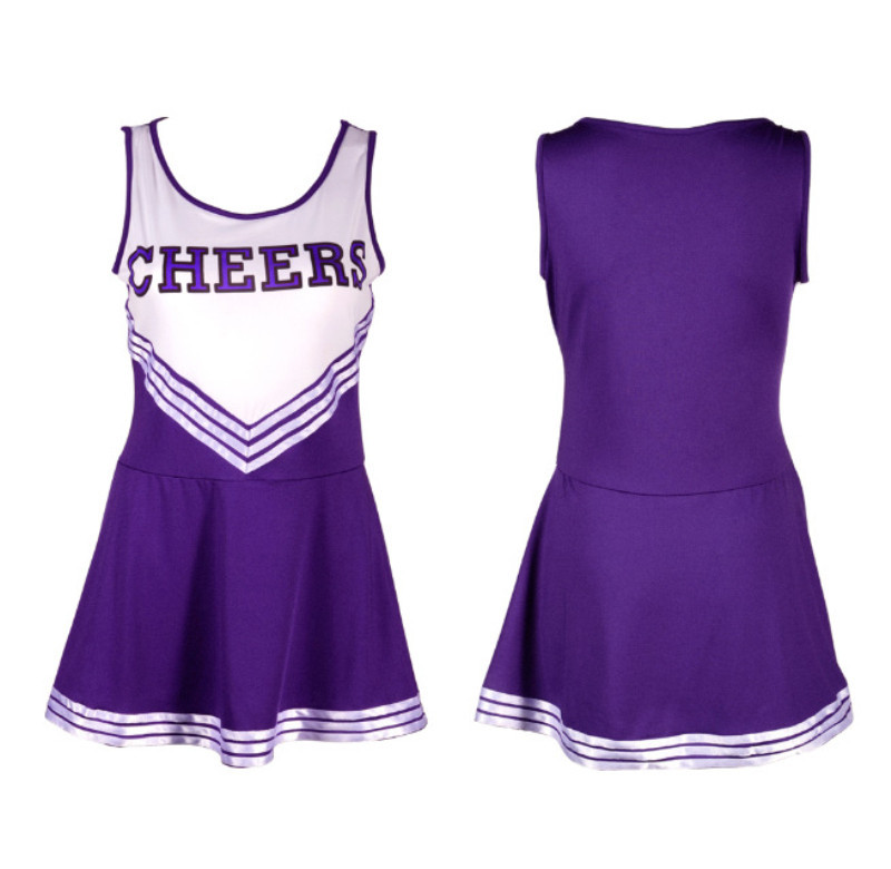 Women Girls Cheerleader Costume Cheer Uniform (13)