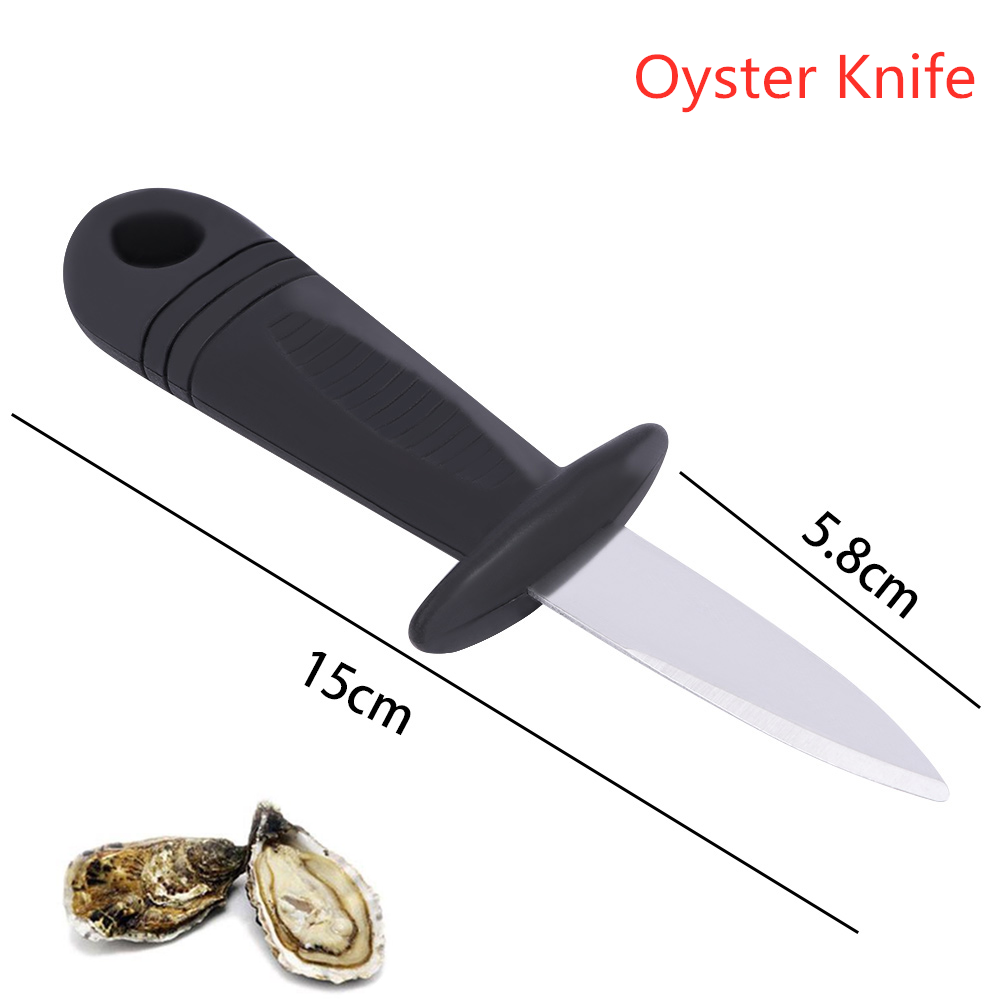 1Pcs Oyster Knife Stainless Steel Practical Seafood Open Shell Tool Durable Multifunction Practical Kitchen Tools High Quality