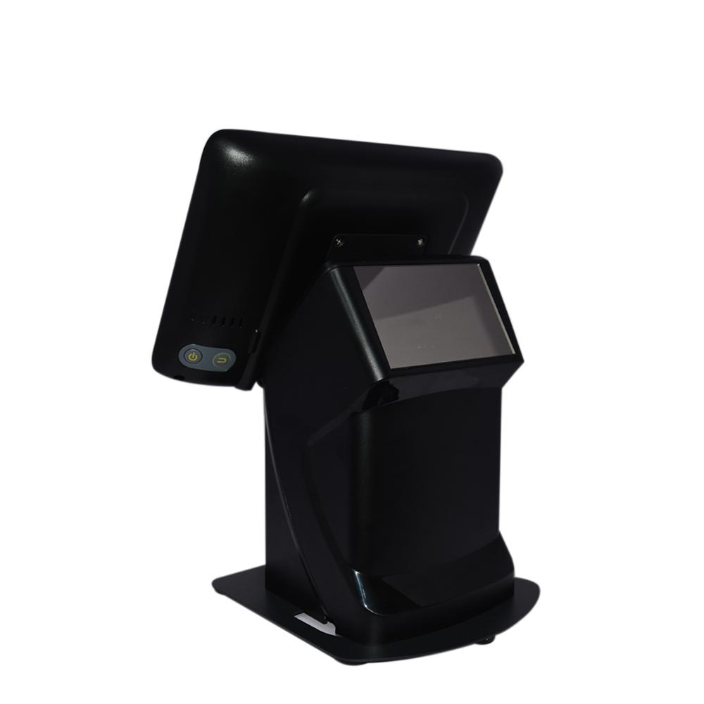 Table Android POS with 58MM Thermal Printer,4G,WIFI, Dual Screen POS M102