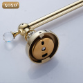 XOXO NEW Brass & Crystal Golden Single Towel Bar,Towel Holder, Towel Rack, Bars Products,Bathroom Accessories 16024G