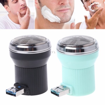 Stylish Slim Creative Electric Shaver Mini Portable USB Charging Travel Beard Trimmer Razor