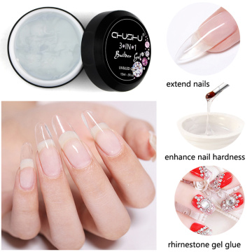 CHUNSHU Professional Builder Gel For Nail Extension Super Sticky UV Gel Nail Polish Crystal Adhesives Nail Glue UV Gel Nail Art