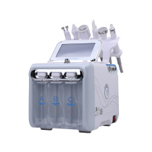 6 in1 H2-O2 Hydro Dermabrasion RF Bio-lifting Spa Facial Hydro Facial Microdermabrasion Machine Water Dermabrasion Beauty machin