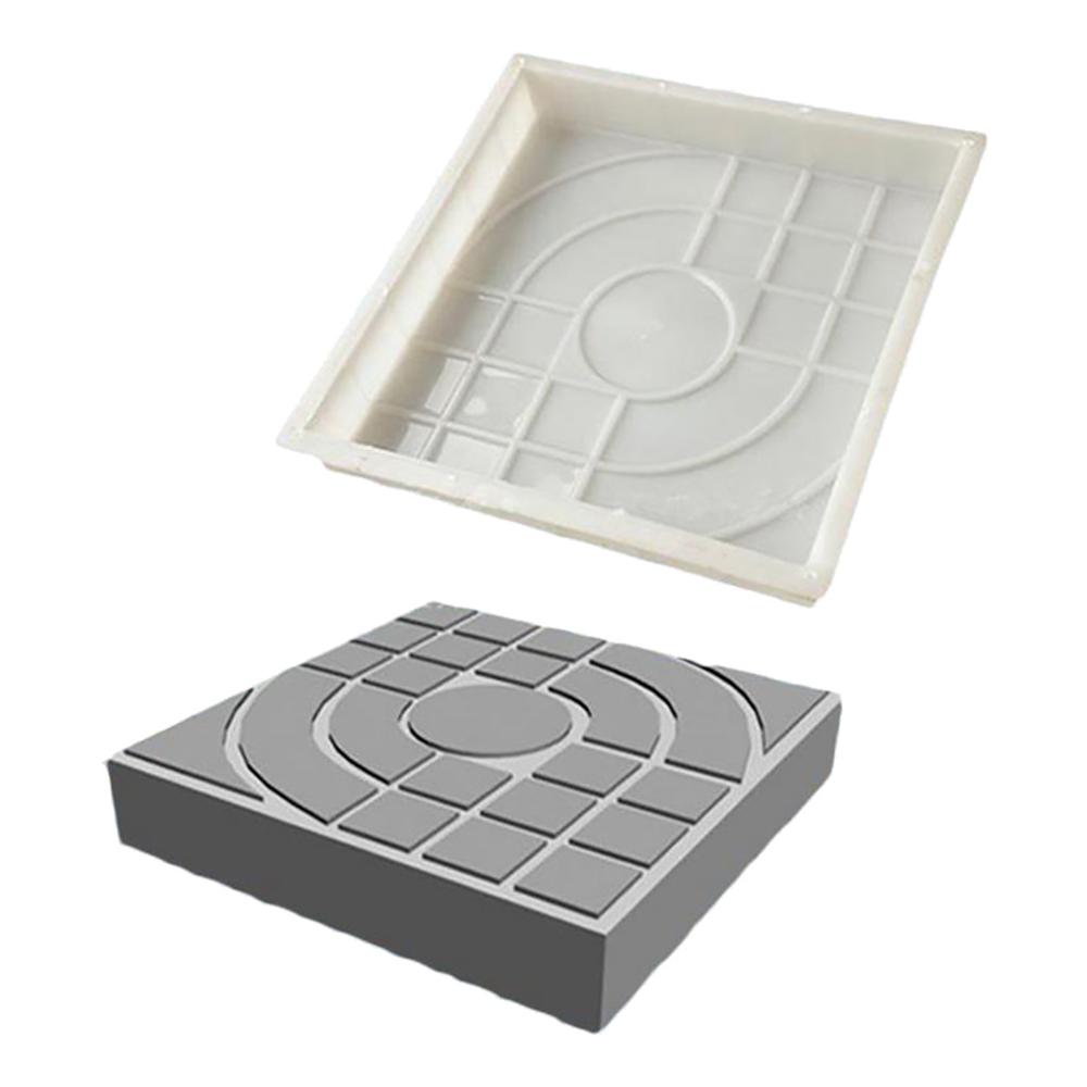 Plastic Paving mold Making DIY Paving Mould Home Garden Floor Road Concrete Stepping Home Garden Decorative accessories C50