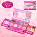 Princess Children's Makeup Cosmetics Playing Box Set Playes Makeup Girl Toy Lipstick Eye Shadow Kit For Kids