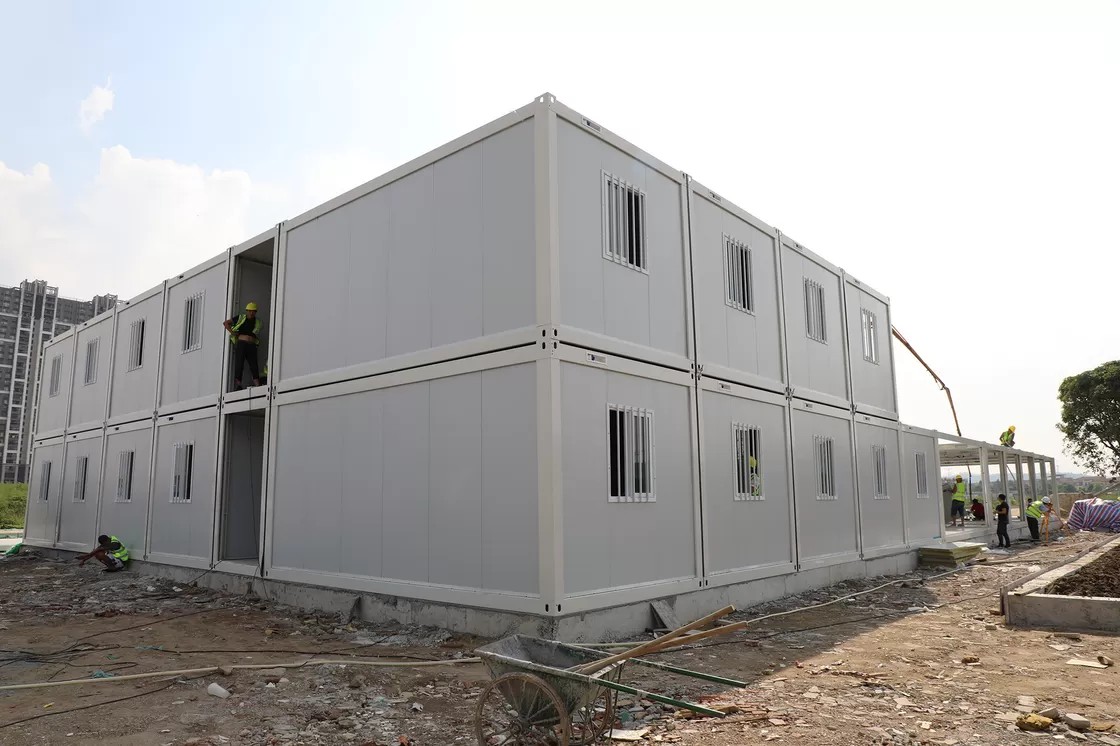 pflat pack prefab mobile container clinic 