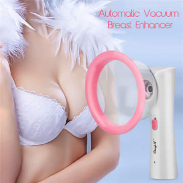 CkeyiN Female Vacuum Pump USB Rechargeable Automatic Breast Enlargement Pump Breast Massage Sucker Cup For Women with 2 Gears