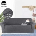 New Suede Fabric Sofa Cover Solid Color Elastic All-inclusive Waterproof Slipcover for Living room Furniture Stretch Couch Capa