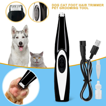 Multifunction Pet Grooming Kit Rechargeable Pets Clippers Dog Cat Hair Trimmer Paw Nail Grinder Foot Cutter Hair Cutting Machine