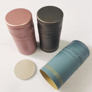 Wine screwcaps Tin Saran