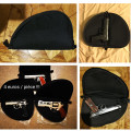 Tactical Pistol Gun Bag Portable Handgun Revolver Carrier Pouch EDC Accessories Storage Bag Anti-Theft Key Wallet Pouch