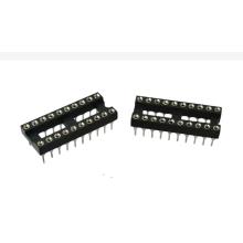 2.54mm Pitch Vertical Through Hole Turned Pin IC Dip Socket Dual-in-line Socket Straight DIP(H=3.0)