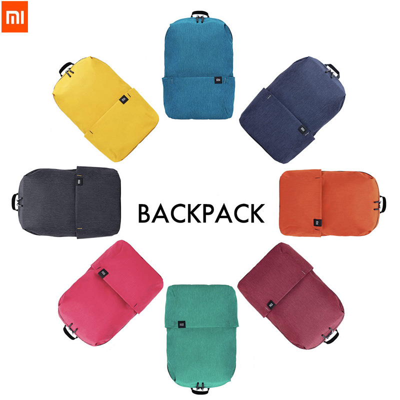 New Original Xiaomi Mi Backpack 10L Bag 12 Colors 165g Urban Leisure Sports Chest Pack Men Women Small Size Shoulder Bags Unisex