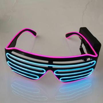 LED Glasses Light Up Flashing Rave Wedding Party Eyewear Luminous Glowing Decors Activities Halloween Christmas Supply