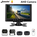 Jansite 7 inch Reverse Camera AHD 720P Vehicle Camera Aviation Head Cable 4 pin Backup Camera Car Monitor for Truck RV Pickup