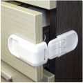 Baby Safety Protection Cabinet Locks Children Monitor Belts Drawer Plastic Lock Lengthened Gates Doorways Saftey Anti pinch hand