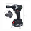 Drillpro 630N.m 288VF Cordless Electric Impact Wrench Powerful Tool 3 IN 1 Switch Brushless Built-in LED Wrench With 2Batteries