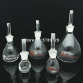 1pc Lab 5ml 10ml 25ml 50ml 100ml Glass Pycnometer Ball-Shape Gravity Bottle Pcknometer Laboratory Equipment Glassware