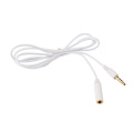 2PCS 1M 3.5mm Male to Female 4 Pole Jack Stereo Audio Headphone Extension Cable 02 #79472