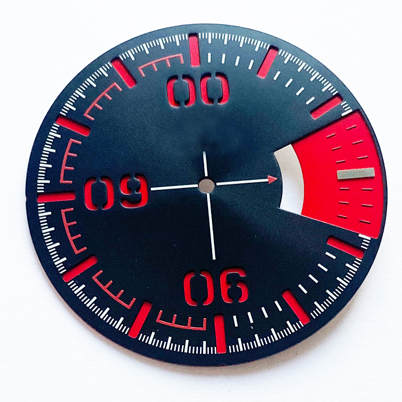 Sandwich watch dial 