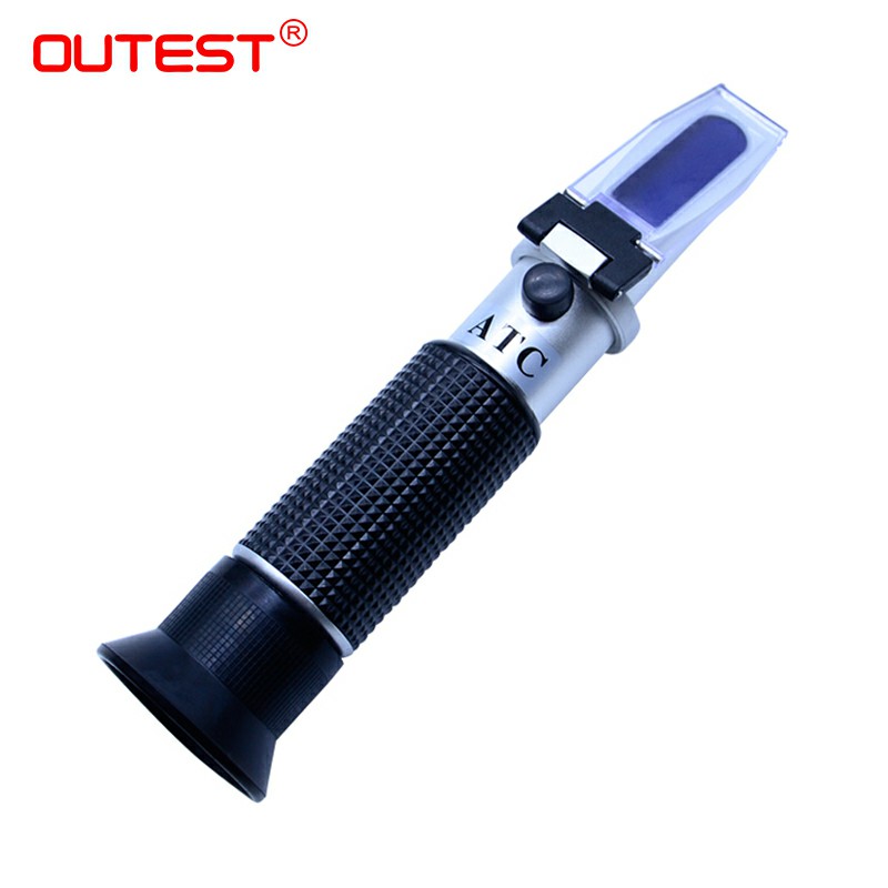 Portable Auto Refractometer 2 in 1 food salinity and sugar Refractometer,salinity measure range 0-28%,sugar measure range 0-32%