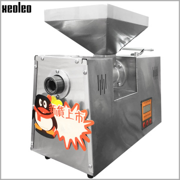 XEOLEO Hot and cold Oil press machine Peanut Oil presser pressing machine for Sunflower Seed/Flax Seed/Perilla/White Sesame 600W