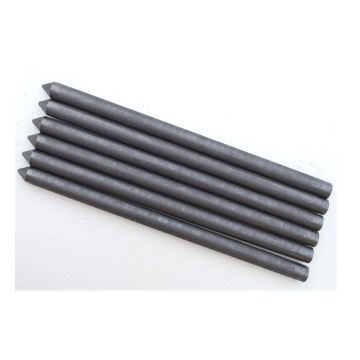 5pcs/lot Carbon Rods Pointed cone 99.99% Graphite bar 6-19mm x 175mm Electrode Cylinder Corrosion resistance Conductive teaching