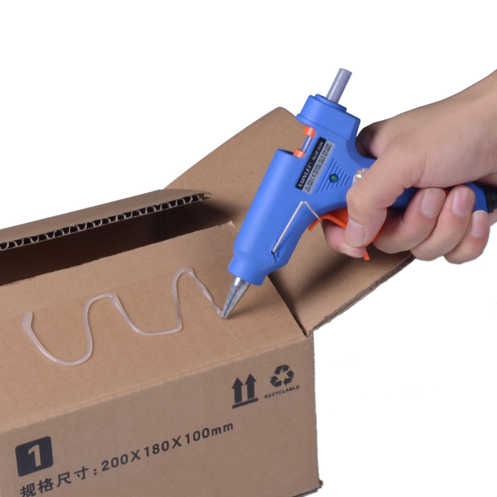 Meterk XL-E20 20W Hot Glue Gun Professional High Temp Heater Repair Heat tool with Free 50pcs Hot Melt Glue Sticks
