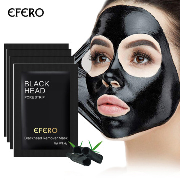 5Pack Face Mask Blackhead Remover Nose Mask Pore Strip Black Mask Peeling Acne Treatment Black Head Mask Deep Cleansing SkinCare