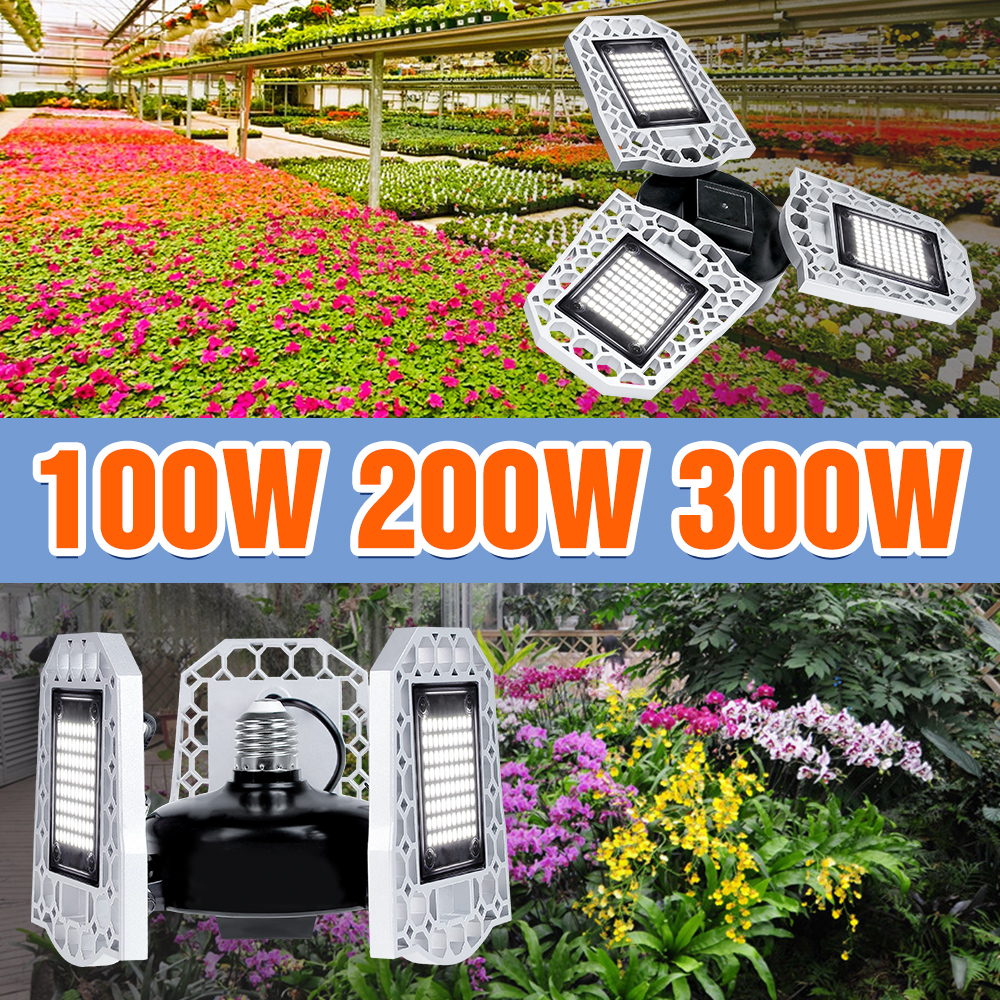 E27 LED Grow Lamp Full Spectrum Led Bulb 100W Phyto Lamp Grow Box Lighting Fitolampy 85-265V Plants Flowers Seedling Cultivation