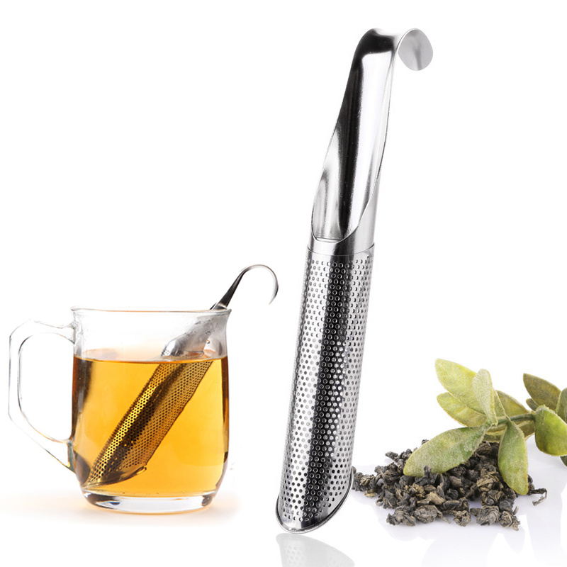 Stainless Steel Tea Strainer Amazing Tea Infuser Pipe Design Touch Feel Good Holder Tool Tea Spoon Infuser Filter