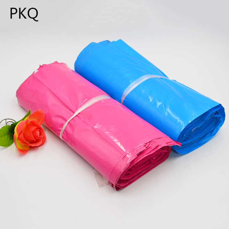 100pcs Multi-color Self-adhesive Poly Mailer 17*30cm Poly Mailing Post Envelope Pouches Plastic Express Courier bags