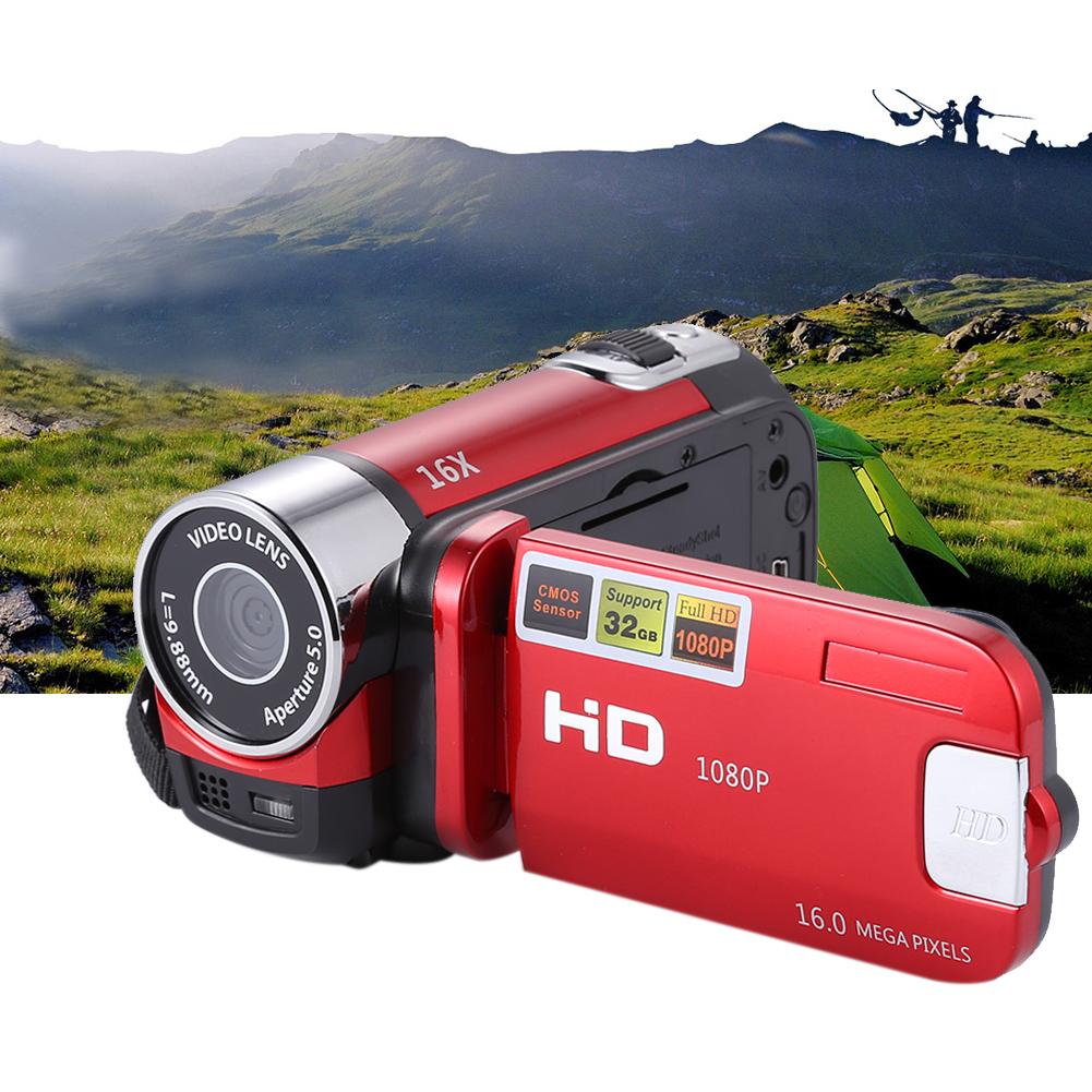 Mini Camcorder DV Camera Digital Video Camera Full HD 1080P 32GB 16x Zoom Auto Power Off Built in Speaker 16.0 mega pixels