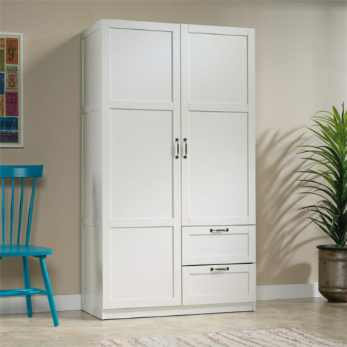 Supply Modern White Bedroom Furniture Wood Wardrobe Closet with High Quality