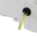 1pc 40-5 43CC Bevel Mouth Brush Cutter Fuel Tank Assy Fit For Lawn Mower Parts Universal Grass Trimmer Plastic Fuel Tank