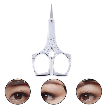 1Pc Sharp Makeup Eyelash Scissors Eyebrow Scissor Nose Hair Scissors Nail File