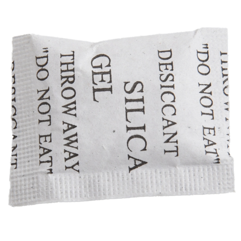 50 Pieces Silica Desiccant Drying Humidity Absorber Sachets Bags
