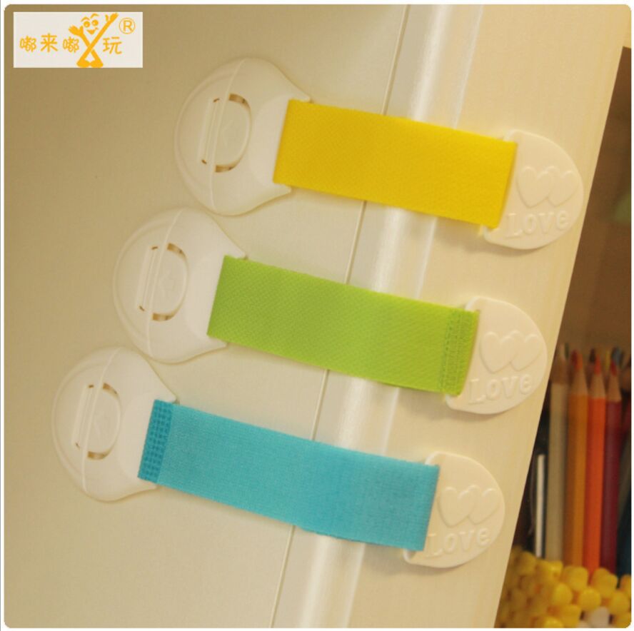 4 Pcs/Lot Baby Safety Cabinet Lock For Child Kids Drawer Door Locks Cabinet Cupboard Plastic Safety Locks Products 2018 New