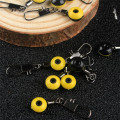 160/177 pcs Multifunctional Carp Fishing Accessories Kit Jig Hooks Fishing Sinker Weights Swivels Snaps with Fishing Tackle Box