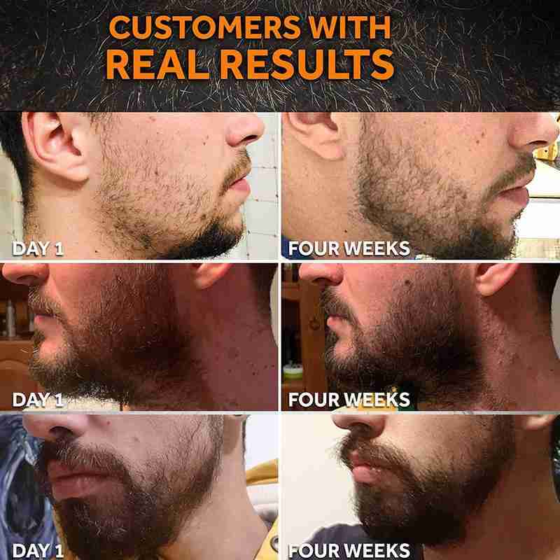 Professional Beard Growth Kit Hair Growth Enhancer Set Care With Nourishing Oil Essential Growth Comb Set Beard Bear C3C4