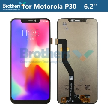 Original For Motorola P30 XT1943-1 LCD Display Touch Screen Digitizer for MotorolaP30 LCD Assembly LCD Screen Phone Parts 6.2''