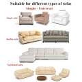 Thick velvet reclinerrotatable elastic corner protection universal sofa cover suitable for L-shaped winter warm sofa