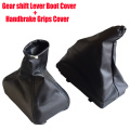 5 Speed Car Complete Gear Shift Knob Handbrake Case Gaiter Boot Cover For OPEL CORSA C (01-06) TIGRA B (04-12) COMBO C(01-11)