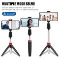 3 In 1 Wireless Bluetooth Selfie Sticks Foldable Tripod Expandable Monopod With Remote Control For IPhone Android Handheld