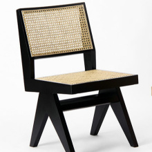 Wooden Pierre Jeanneret dining Chair