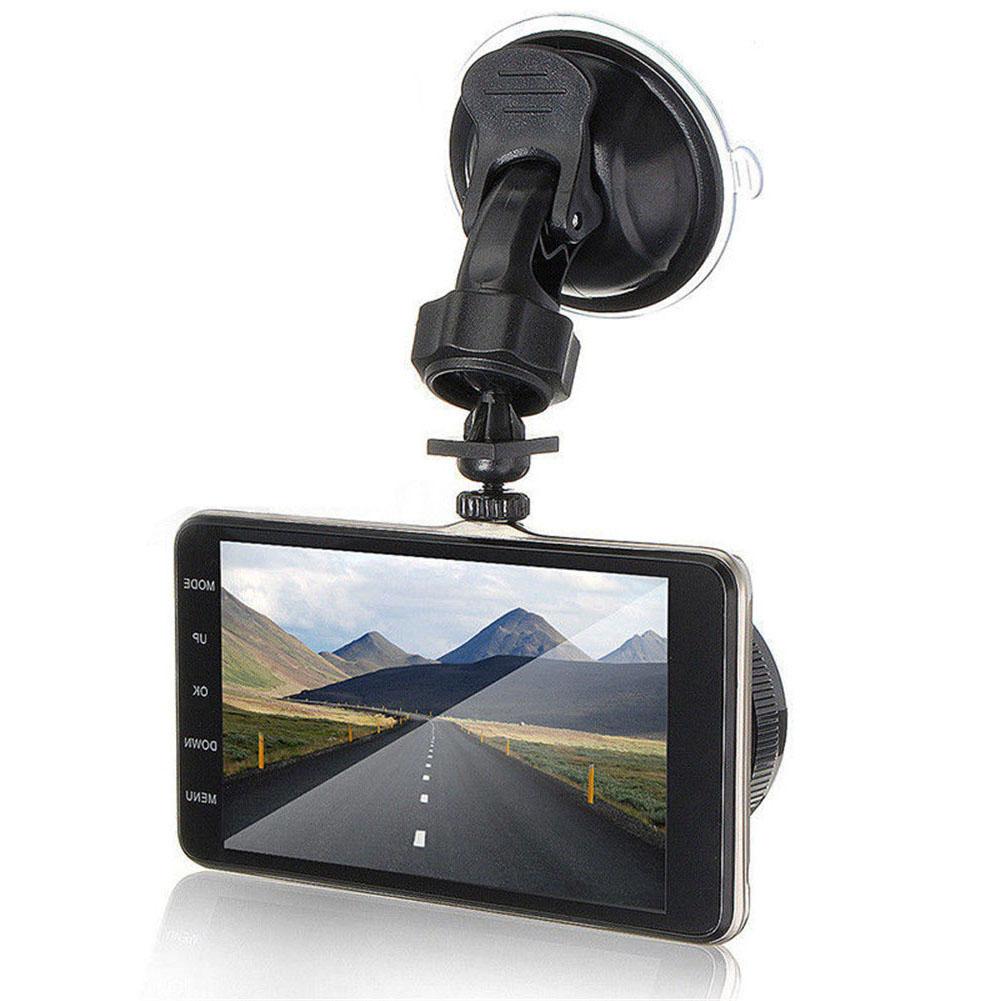 4 Inch LCD Screen Dash Cam Dual Lens HD 1080P Camera Car DVR Vehicle Video Recorder G-Sensor Parking Monitor With 32G TF Card