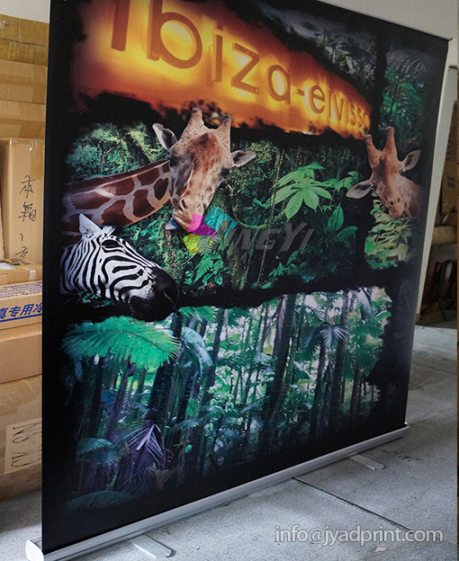 200X150 one side printing Roll up stand with free shipping to USA, Canada, Australia, NewZealand