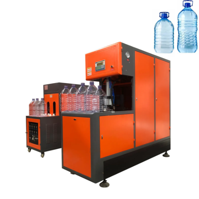 Máquina de moldeo de soplado semiautomático (1) Semi-automatic blow molding machine (1)
