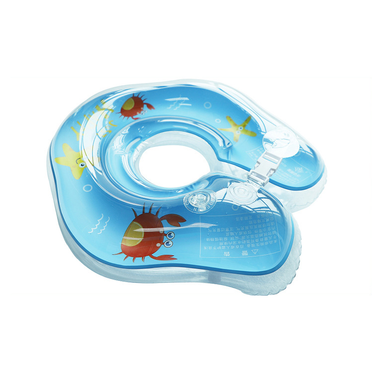 Safety Bath Baby Neck Float Ring Inflatable Rings 1