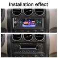 4 Inch 1Din MP5 Player Touch Bluetooth Car Radio Bidirectional Interconnection RDS AM FM 4-USB Support ISO Android Mirrorlink
